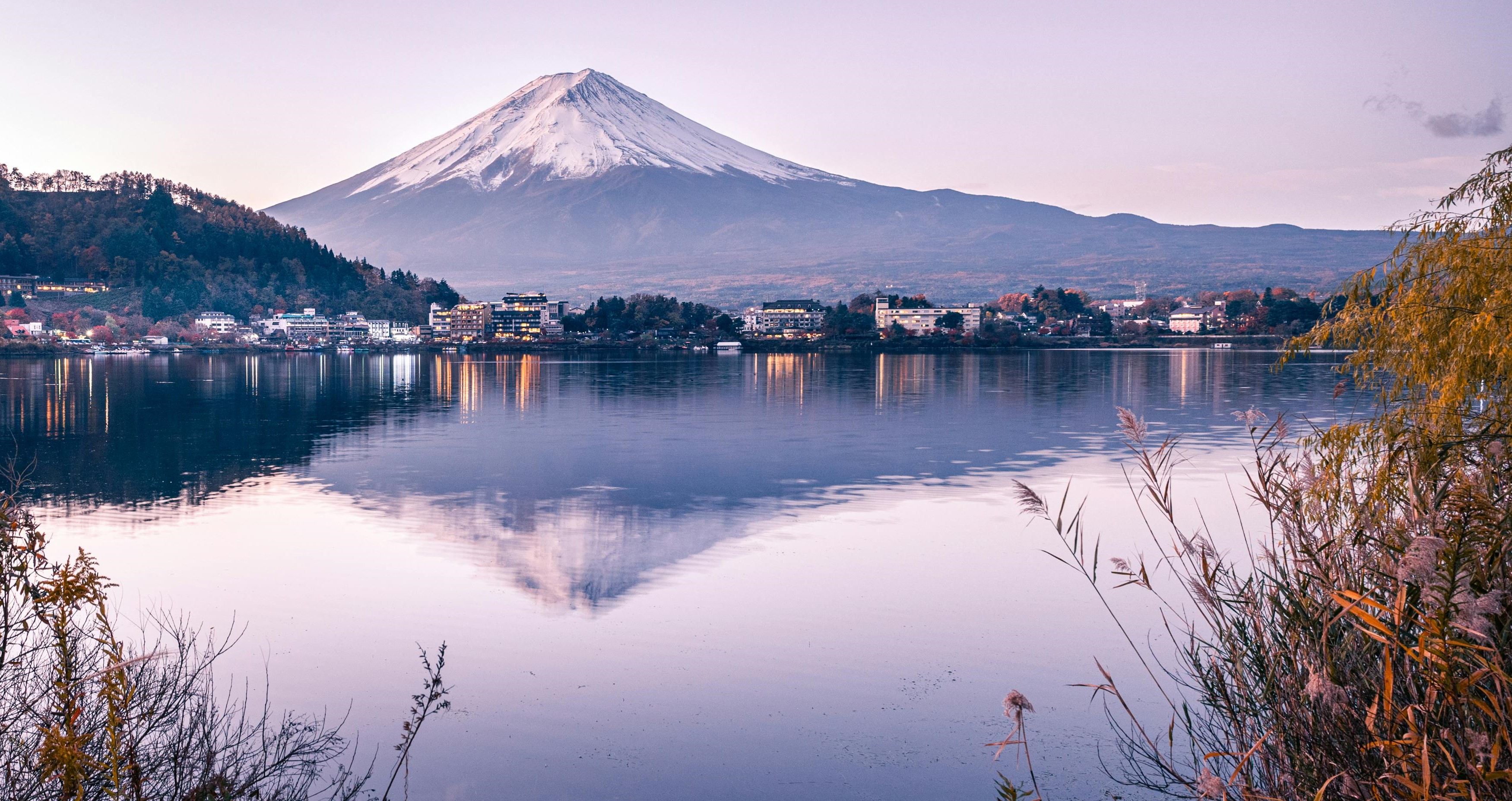 Mount Fuji at dawn